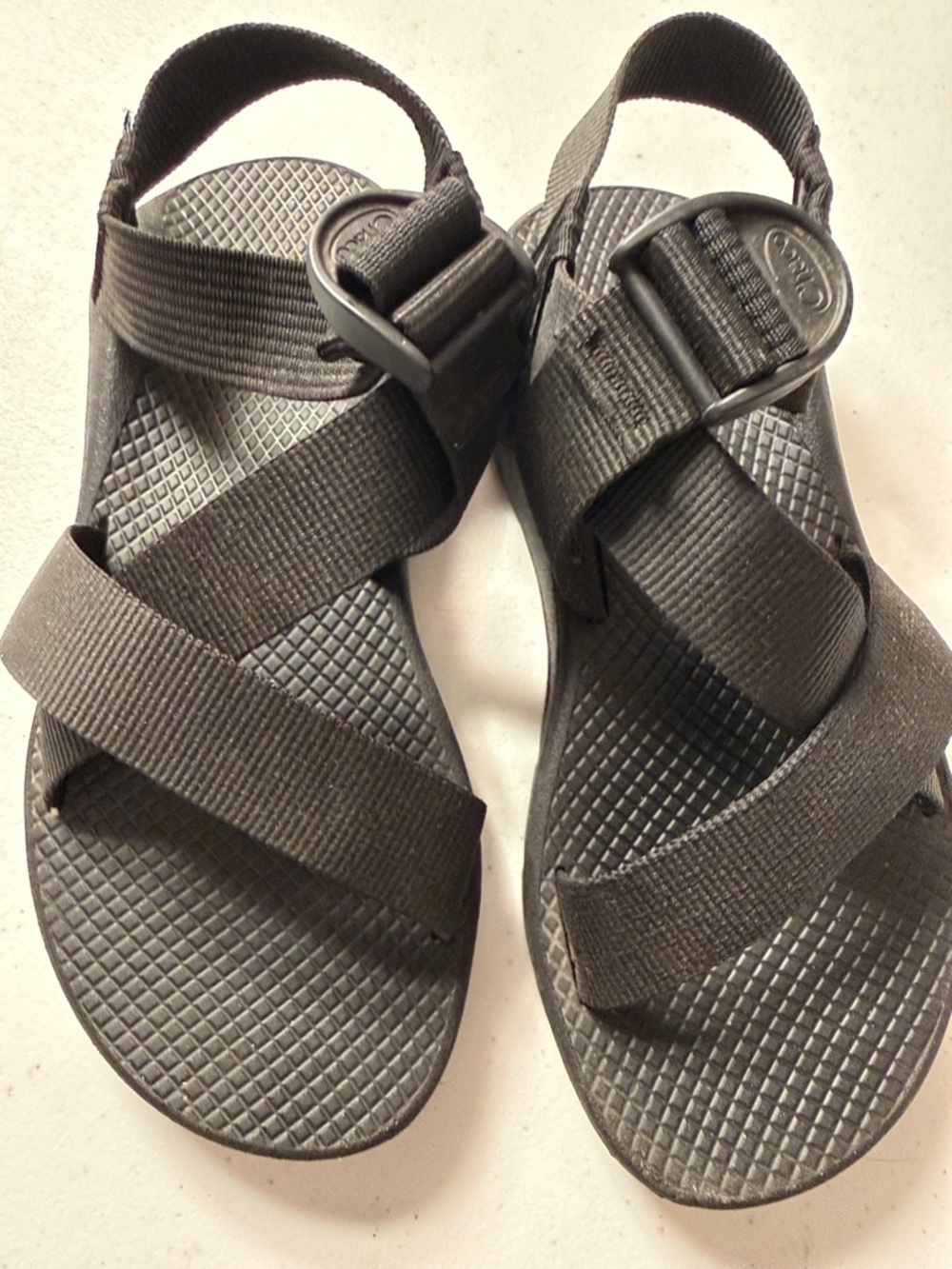Chaco Black Strappy Outdoor Sandals